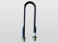 00127-U Wheel Bolt FUSO 27×3.5 inches．Rear．U Type